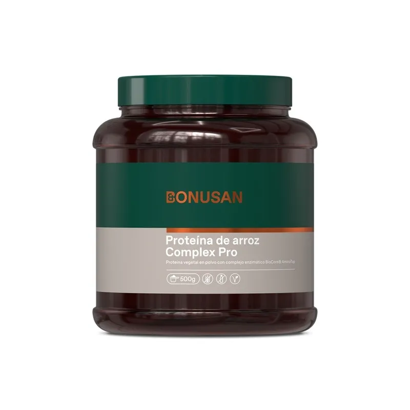 Bonusan Proteína de arroz comlex plus, 500 g