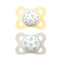 MAM Chupete Silicona Original 0-6M Pack Doble Mammy