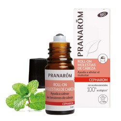 Pranarom Cepharom Dolor Cabeza roll-on, 10 ml