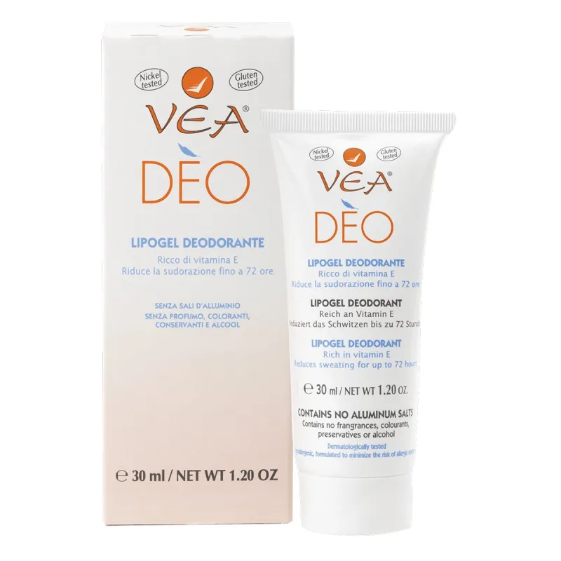 Vea Deo Lipogel Desodorante a Base de Vitamina E, 30 ml | Farmacia Barata