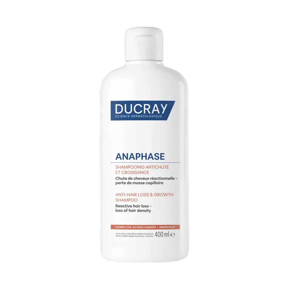 Ducray Anaphase Champu Anticaída y Crecimiento, 400 ml