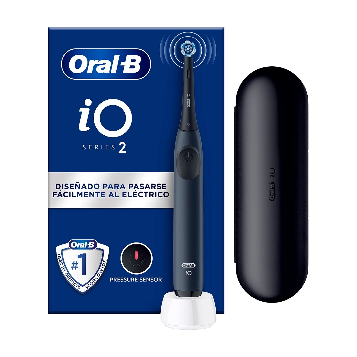 Oral-B IO 2 Cepillo Electrico Color Azul, 1 unidad
