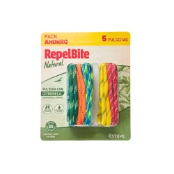 Repel Bite, 5 pulseras de cuerda