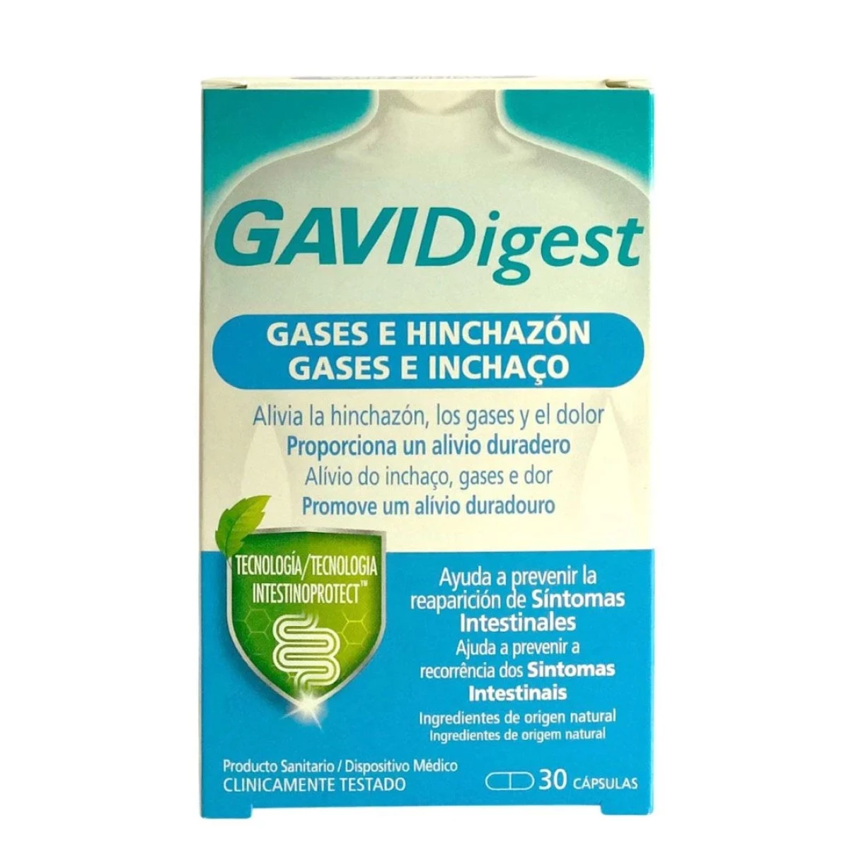 Gavidigest Gases e Hichazon, 30 cápsulas