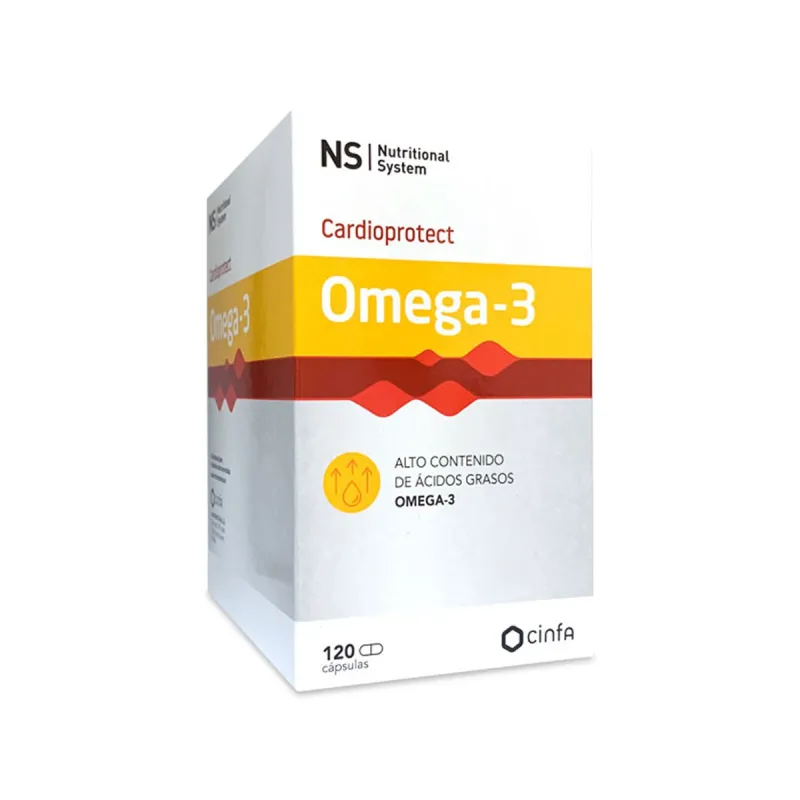 NS Omega-3 Chia, 120 cápsulas. NS Omega-3 Chia, 120 cápsulas.