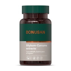Bonusan Silybum-Curcuma extracto 60 cápsulas