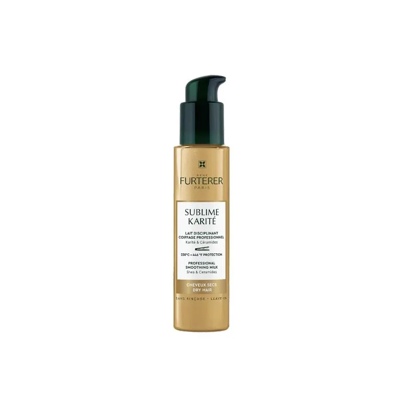 Rene Furterer Sublime Karité crema de peinado profesional ligera disciplinante, 100 ml