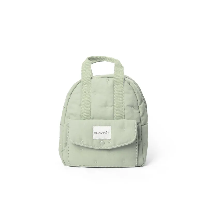 Suavinex Mochila Guardería Poetry Liso Verde Agua | Farmacia Barata
