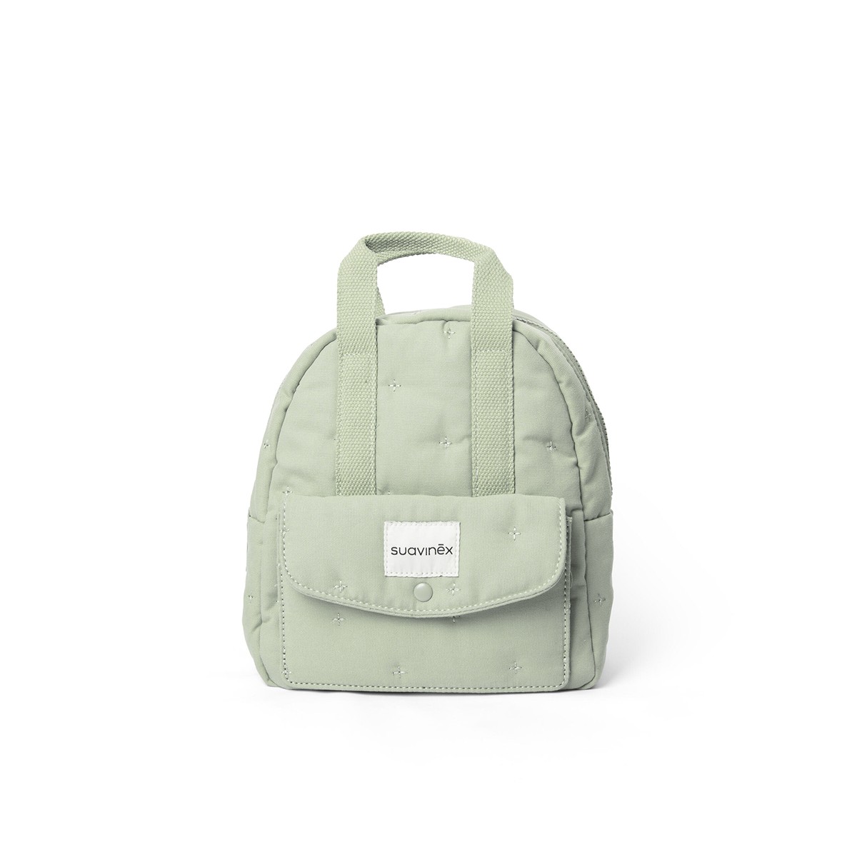 Suavinex Mochila Guarderia Poetry Liso Verde