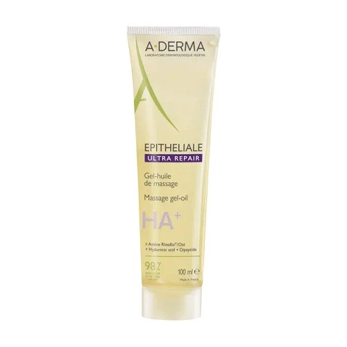 A-Derma Epitheliale A.H masaje gel-aceite de masaje anti-marcas, 100 ml