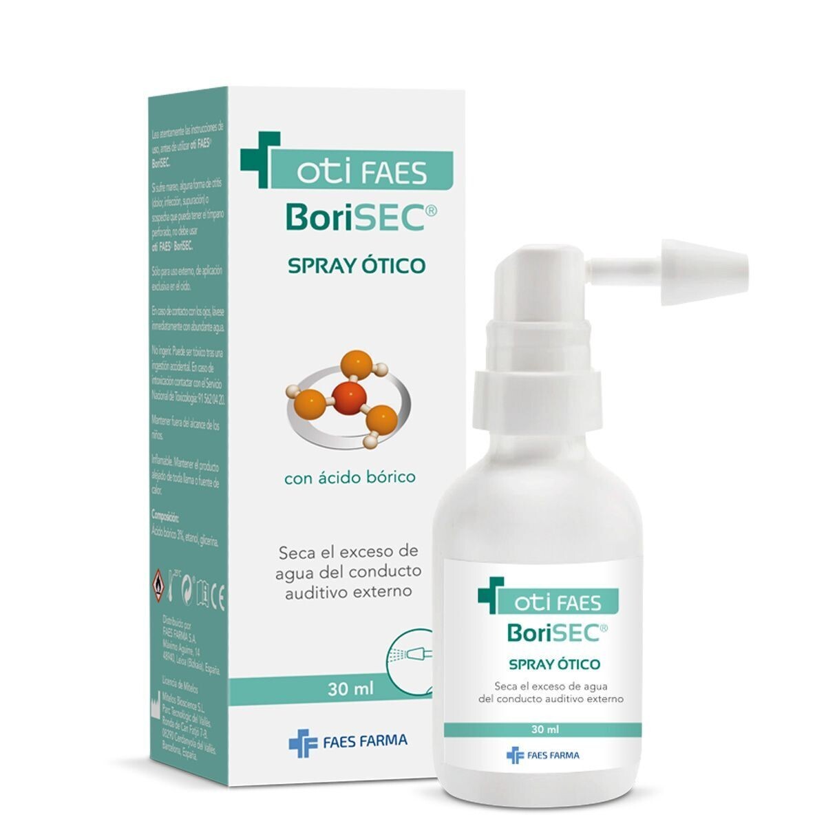 Otoexaqua Spray Ótico, 30 ml