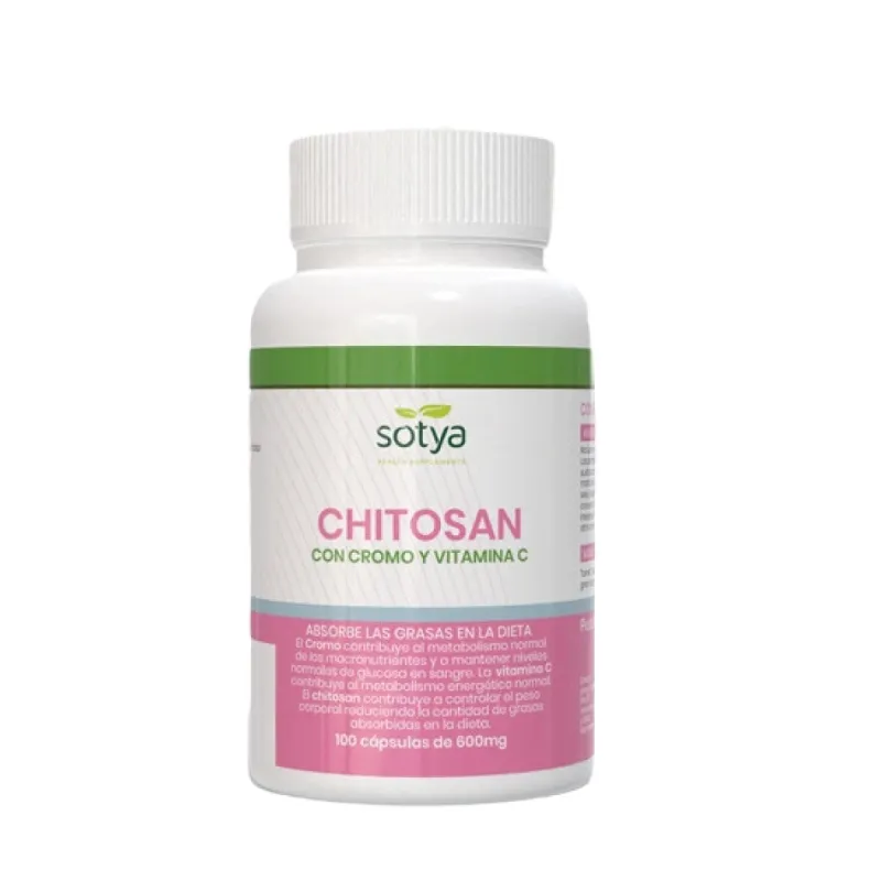 Sotya Chitosan, 100 cápsulas. Control del peso. Sotya Chitosan, 100 cápsulas. Control del peso.