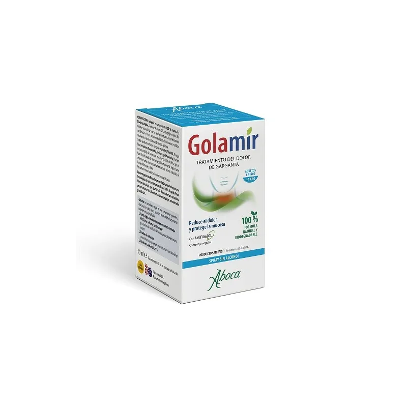 Aboca Golamir spray No Alcohol, 30 ml Aboca Golamir spray No Alcohol, 30 ml