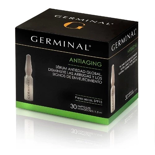 Germinal Acción Profunda tratamiento antiaging pieles secas, 30 ampollas