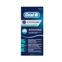 Oral-B Super floss seda dental precortada, 50 unidades