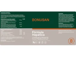 Bonusan Fórmula Hepática  información
