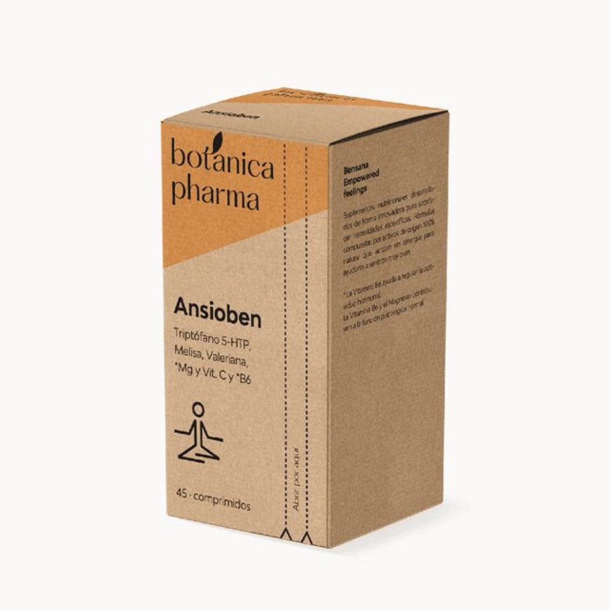 BotanicaPharma Ansioben 5-HTP, 45 comprimidos.