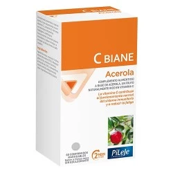 Pileje C Biane acerola, 60 comprimidos.