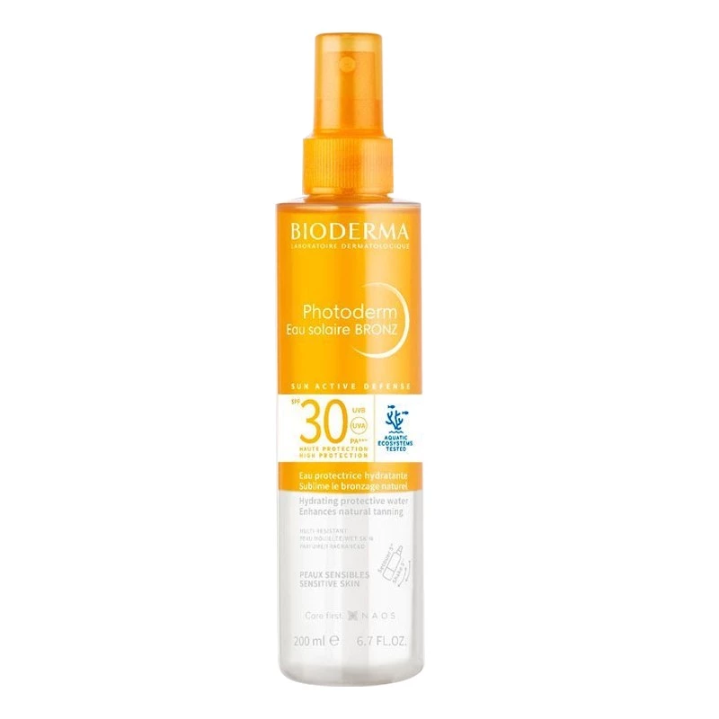 Bioderma Photoderm bronz SPF30 agua solar, 200 ml