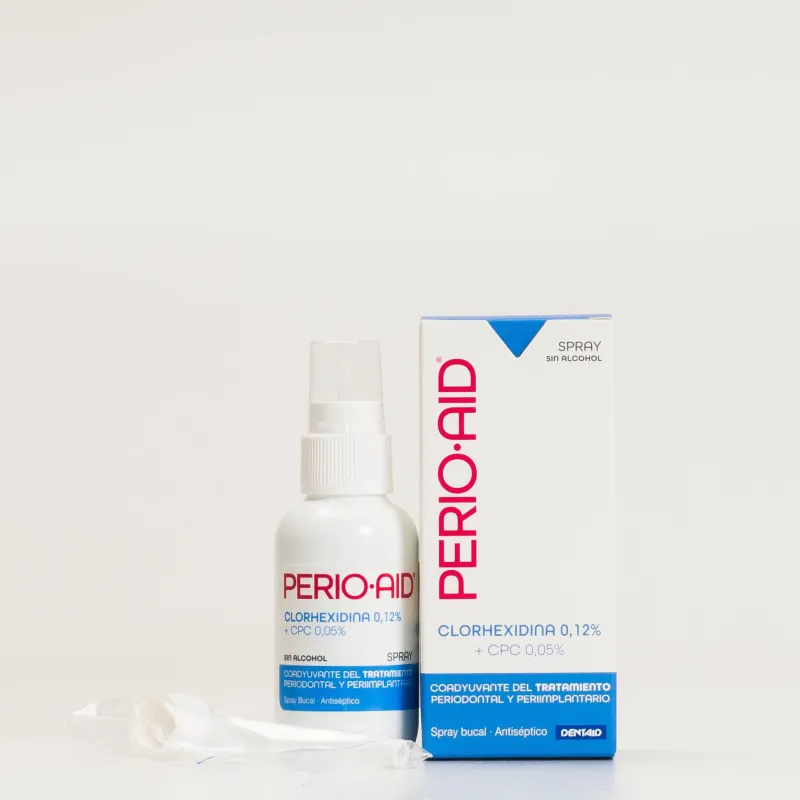 Perio-Aid Colutorio Spray, 50ml. Perio-Aid Colutorio Spray, 50ml.