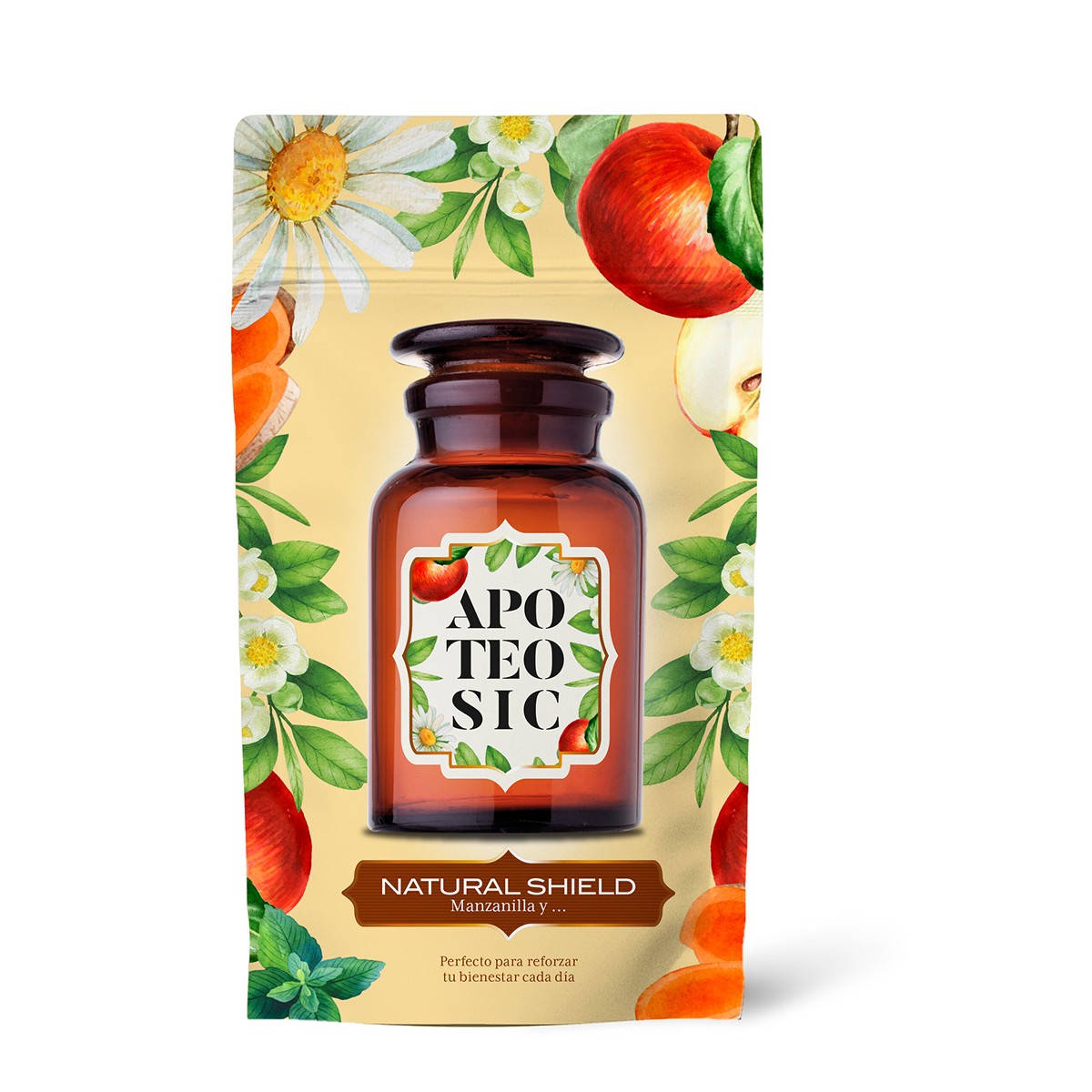 Apoteosic Natural Shield Infusión Bolsa, 12 unidades