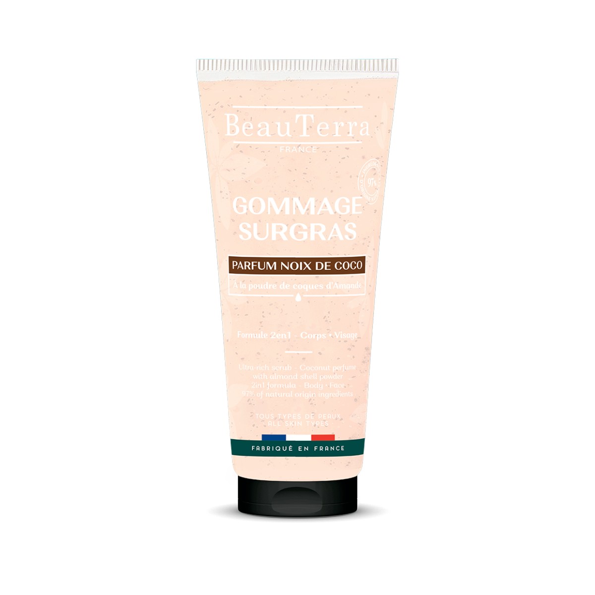 Beauterra Exfoliante Coco, 200 ml
