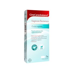 Ginecanesbalance, 7 óvulos vaginales