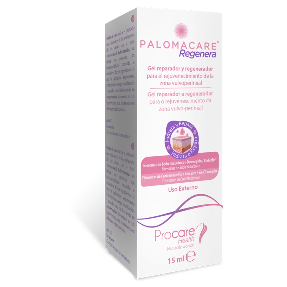 Palomacare Regenera Gel Reparador, 15 ml