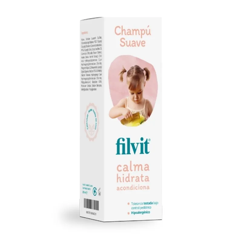 Filvit Champu Suave 200ml | Farmacia Barata Filvit Champu Suave 200ml | Farmacia Barata