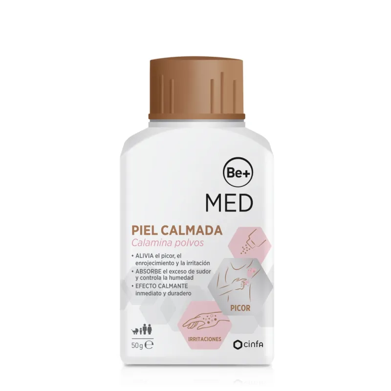 BE+ Med Piel Calmada Calamina Polvos, 50g | Farmacia Barata BE+ Med Piel Calmada Calamina Polvos, 50g | Farmacia Barata