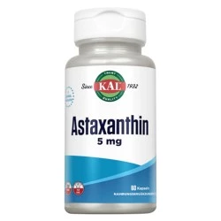 KAL Astaxanthin 5 mg, 60 cápsulas