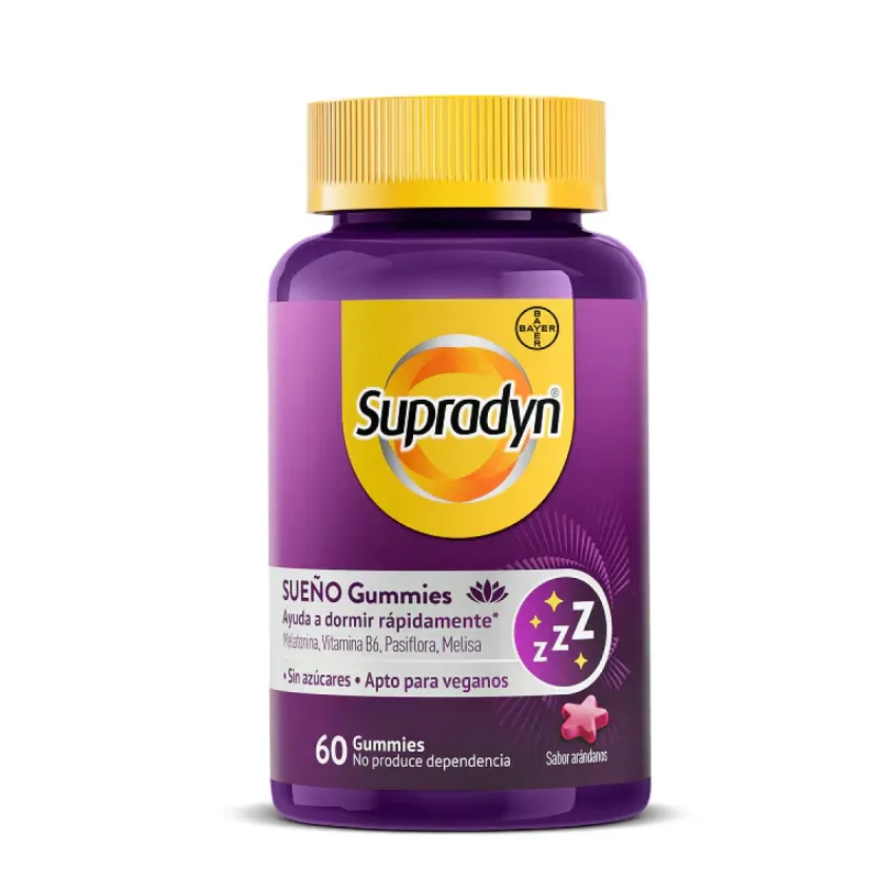 Supradyn Sueño Gummies Arándano | Farmacia Barata