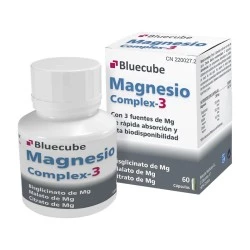 Bluecube Magnesio Complex-3, 60 cápsulas