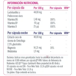 Lactoflora Menopausia Día y Noche | Farmacia Barata