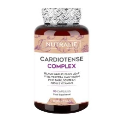 Nutralie Cardiotense Complex 11250mg con ajo negro, 90 cápsulas