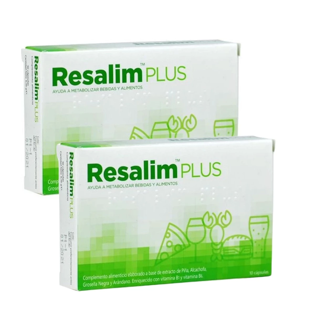 Resalim Plus, 2x10 cápsulas