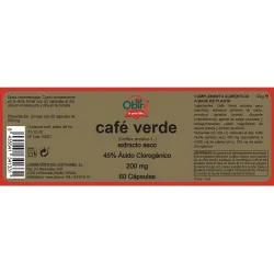 Obire Café verde 200 mg (ext. seco) | Farmacia Barata Obire Café verde 200 mg (ext. seco) | Farmacia Barata