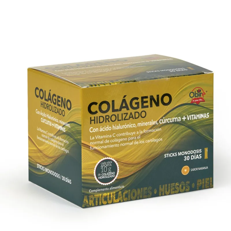Obire Colágeno hidrolizado 10 gr | Farmacia Barata Obire Colágeno hidrolizado 10 gr | Farmacia Barata