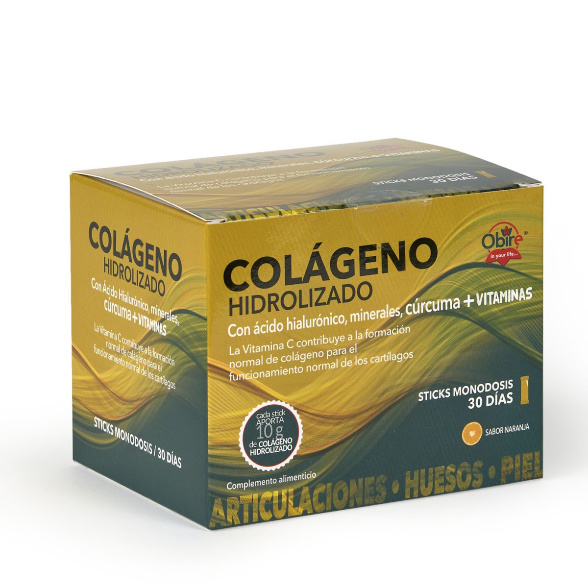 Obire Colágeno hidrolizado 10 gr. 30 Stick