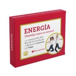 Obire Energía, 15 comprimidos