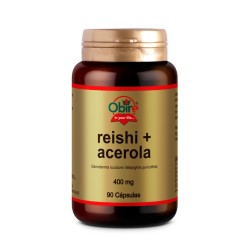 Obire Reishi & acerola 400 mg, 90 cápsulas