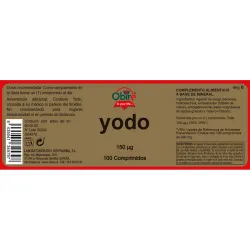 Obire Yodo 150 mcg | Farmacia Barata Obire Yodo 150 mcg | Farmacia Barata