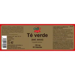 Obire Té verde 150 mg | Farmacia Barata Obire Té verde 150 mg | Farmacia Barata