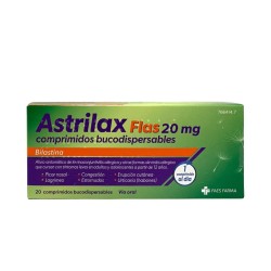 ASTRILAX FLAS 20 MG 20 COMPRIMIDOS BUCODISPERSABLES