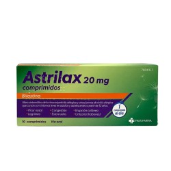 ASTRILAX 20 MG 10 COMPRIMIDOS