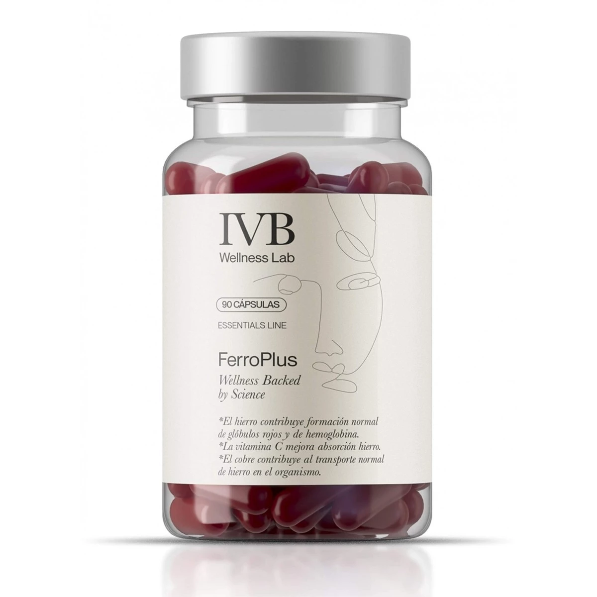 IVB Ferroplus, 90 capsulas