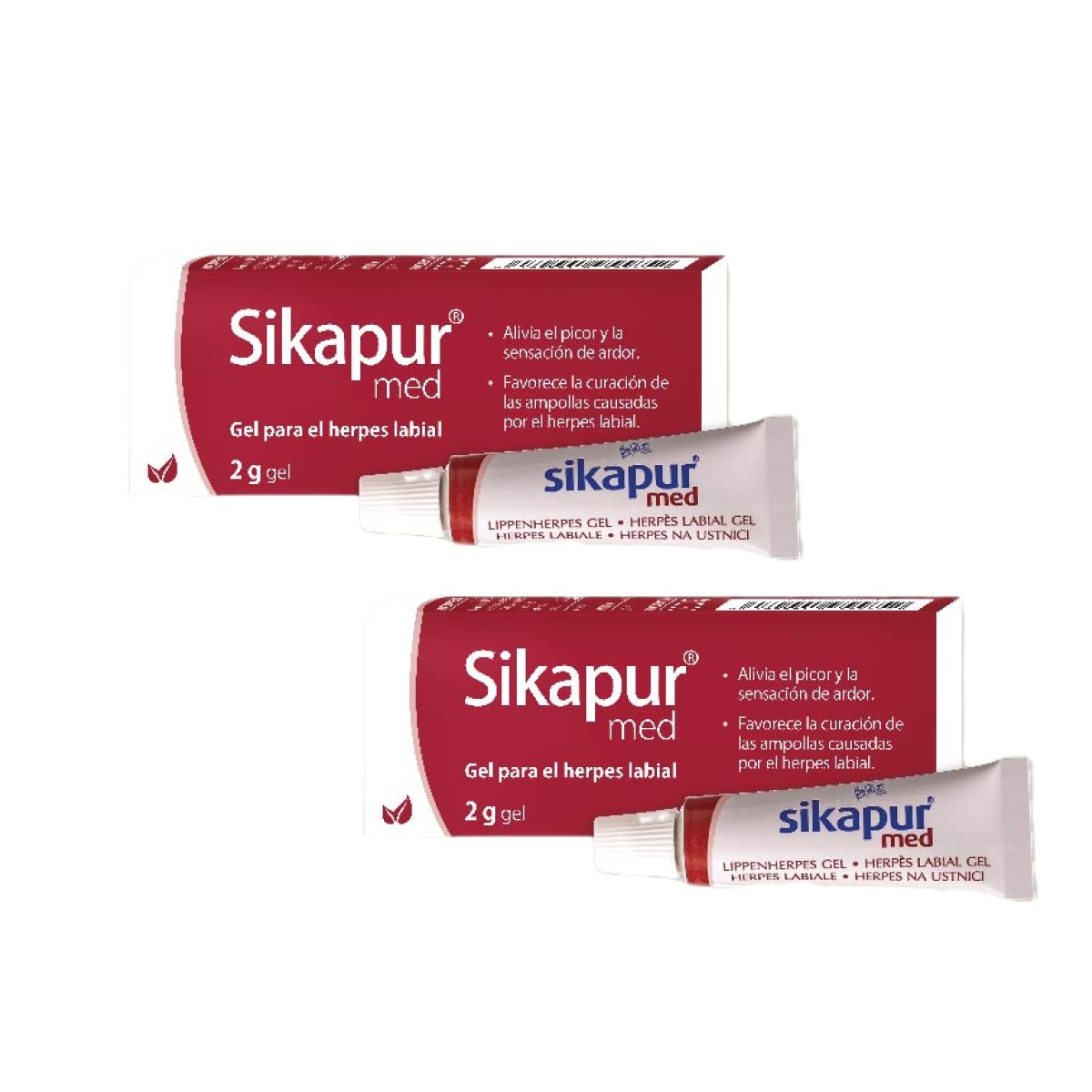 Vitae Sikapur Herpes labial, Oferta Duplo 2x 2 g