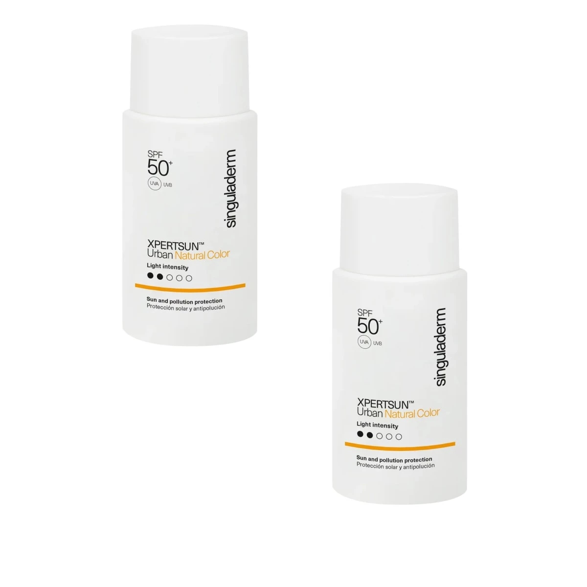 Singuladerm XpertSun Urban Natural Color Light Intensity 50+, Oferta Duplo 2x 50 ml