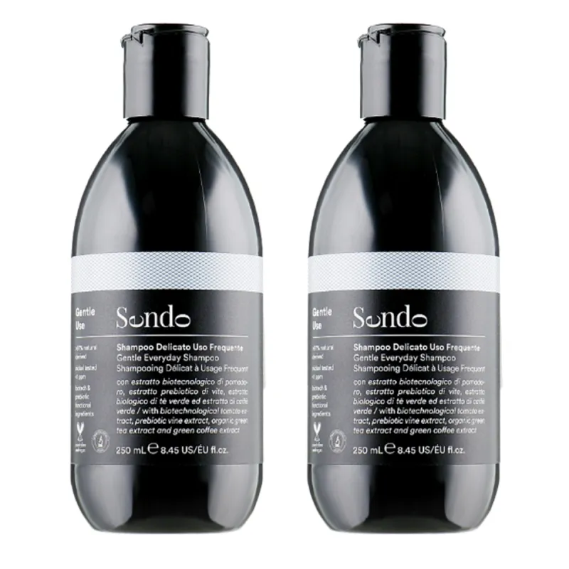 Sendo Gentle Use champú familiar, Oferta Duplo 2x 250 ml| Farmacia Barata