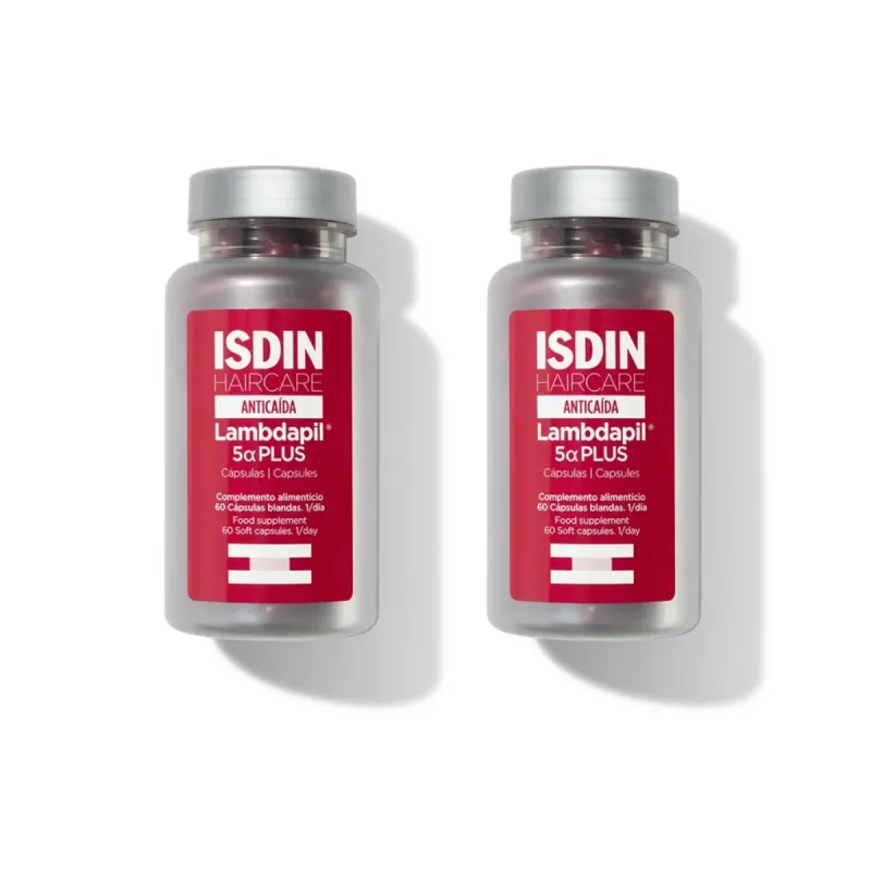 Isdin Anticaida Lambdapil 5 alfa Plus Duplo | Farmacia Barata Isdin Anticaida Lambdapil 5 alfa Plus Duplo | Farmacia Barata
